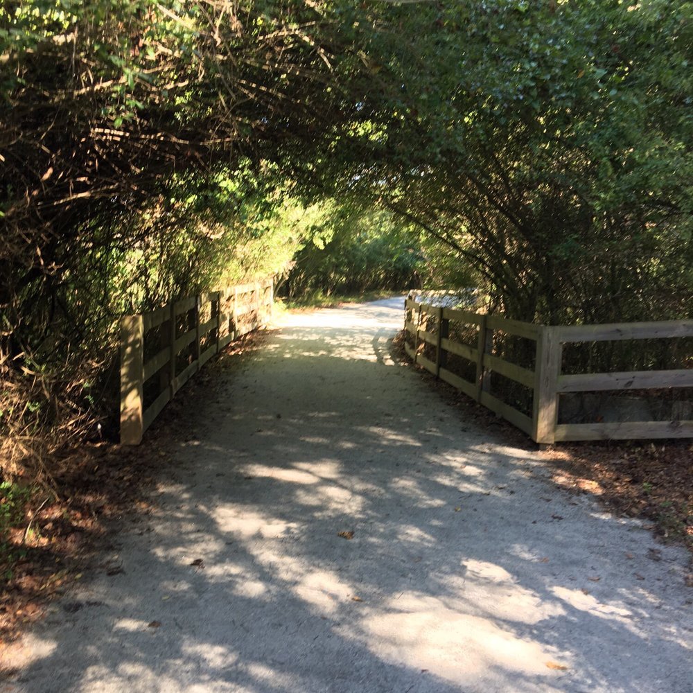 Chattahoochee Pointe Park - Typical walkway of paved trail - Parks Near Me - Suwanee, Georgia