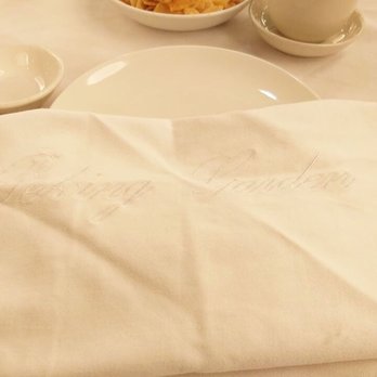 Peking Garden - Peking Garden embroidered napkin. - Chinese Near Me - Makati, NCR