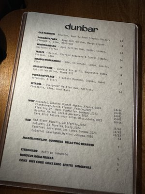 Menu photo 7 The Dunbar Gainesville, FL