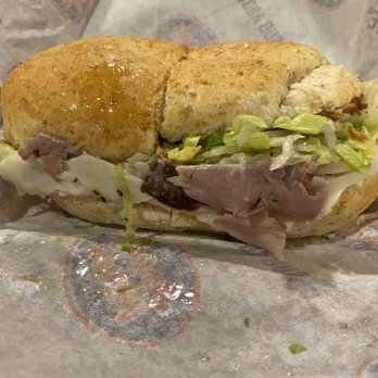 Jersey Mike's Subs - 8" club sub all fixings per menu - Fast Food Near Me - Lancaster, Pennsylvania