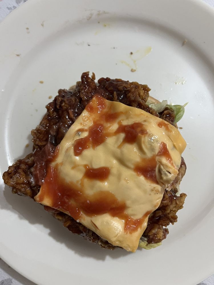 Chicken Zinger Halal Express Burger