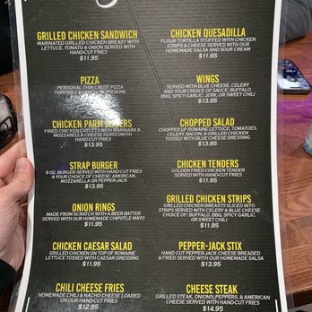 Straphanger Bar and Grill - Menu as of January 2025 - American Near Me - Hackensack, New Jersey Straphanger Bar and Grill - Menu as of January 2025 - American Near Me - Hackensack, New Jersey