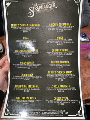 Menu photo 3 Straphanger Bar and Grill Hackensack, NJ