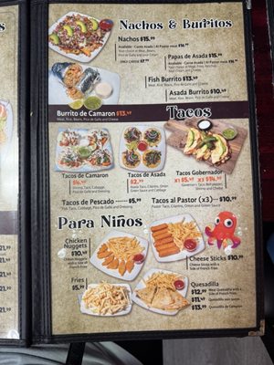 Menu photo 2 Mariscos El Barba Negra Hanford, CA Menu photo 2 Mariscos El Barba Negra Hanford, CA