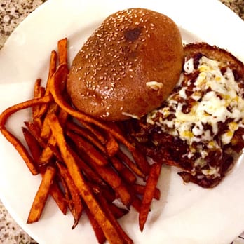 bellagreen - Bbq pork sandwich with sweet potato fries. - New American Near Me - Houston, Texas bellagreen - Bbq pork sandwich with sweet potato fries. - New American Near Me - Houston, Texas
