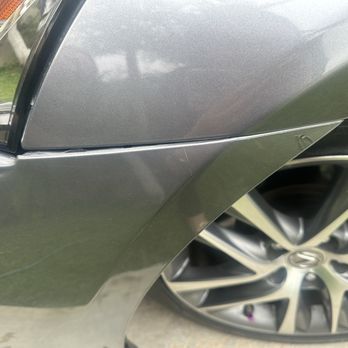 Crown Lexus - Bumper not aligned properly - Auto Repair Near Me - Ontario, California