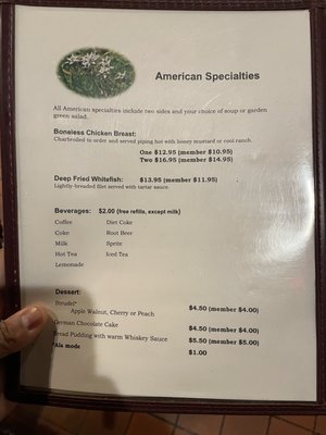 Menu photo 5 Edelweiss Restaurant Indianapolis, IN Menu photo 5 Edelweiss Restaurant Indianapolis, IN