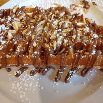 More Than Waffles - Almond Joy waffle - Breakfast & Brunch Near Me - Encino, California More Than Waffles - Almond Joy waffle - Breakfast & Brunch Near Me - Encino, California
