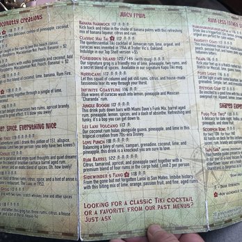Forbidden Island - Menu - 3/2026 - Tiki Bars Near Me - Alameda, California Forbidden Island - Menu - 3/2026 - Tiki Bars Near Me - Alameda, California
