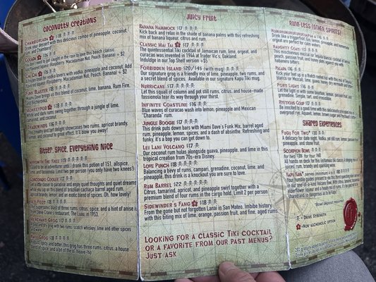 Menu photo 1 Forbidden Island Alameda, CA Menu photo 1 Forbidden Island Alameda, CA
