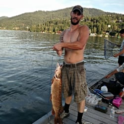 Honeysuckle Beach - Caught this nice northern pike (36in) on the dock here at honeysuckle beach. Great small mouth fishing as well.