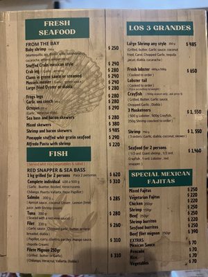 Menu photo 2 Santos Mariscos Seefood Puerto Vallarta, JAL