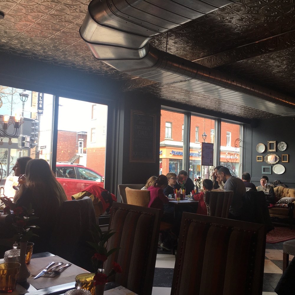 Janine Café - View from inside - Breakfast & Brunch Near Me - Montreal, Quebec Janine Café - View from inside - Breakfast & Brunch Near Me - Montreal, Quebec