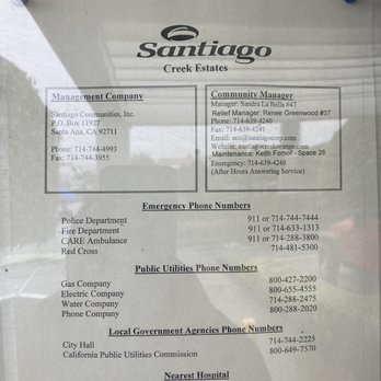 Santiago Creek Estates - Real Estate Agents Near Me