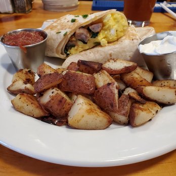 The Back Burner Restaurant - Breakfast burrito - American Near Me - Brownfield, Maine The Back Burner Restaurant - Breakfast burrito - American Near Me - Brownfield, Maine