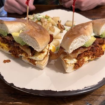 Egg Harbor Café - Bagel breakfast sandwich - Breakfast & Brunch Near Me - Arlington Heights, Illinois Egg Harbor Café - Bagel breakfast sandwich - Breakfast & Brunch Near Me - Arlington Heights, Illinois