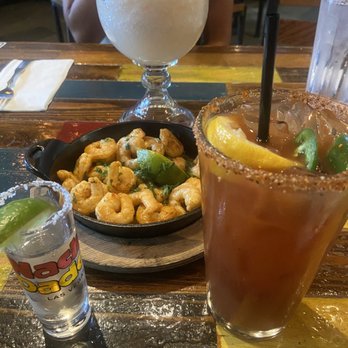 Nacho Daddy - ASK for KELLY, best waitress! Scorpion shot, Bloody Mary, White Peach Margarita and Flaming Shrimp. - New American Near Me - Las Vegas, Nevada Nacho Daddy - ASK for KELLY, best waitress! Scorpion shot, Bloody Mary, White Peach Margarita and Flaming Shrimp. - New American Near Me - Las Vegas, Nevada