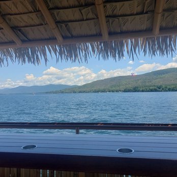 Tiki Tours - View from the bar area - Boat Tours Near Me - Lake George, New York Tiki Tours - View from the bar area - Boat Tours Near Me - Lake George, New York