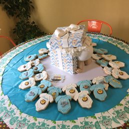 Baby in the box shower cake that The Pie Factory made for my grand baby's shower Baby in the box shower cake that The Pie Factory made for my grand baby's shower