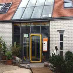 Fish and Nails NailDesign - Der Eingang zum AMAterra-Haus, in dem sich mein Studio befindet