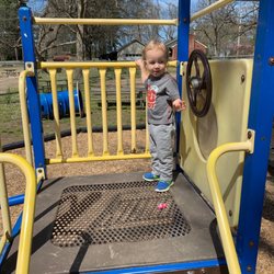 Singleton Community Center - Outside park - it's the perfect size for little ones