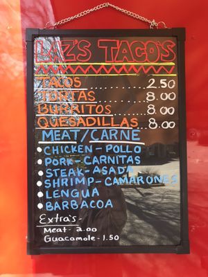 Menu photo 4 Laz's Tacos Issaquah, WA Menu photo 4 Laz's Tacos Issaquah, WA