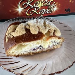 Delicious cream cheese blueberry filled