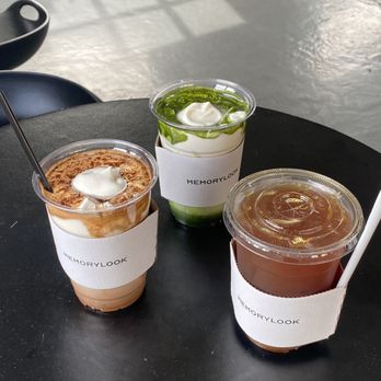 Memorylook - Mocha Einspanner, Matcha Einspanner, Americano - Coffee & Tea Near Me - Los Angeles, California