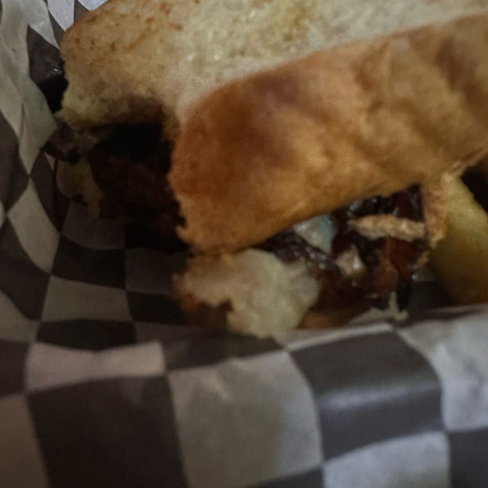 Upper Deck Sports Pub - Dry patty melt with very little cheese. - Sports Bars Near Me - Cary, North Carolina Upper Deck Sports Pub - Dry patty melt with very little cheese. - Sports Bars Near Me - Cary, North Carolina