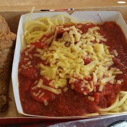 Jolly Spaghetti with 1 piece Crispy Chicken Jolly Spaghetti with 1 piece Crispy Chicken