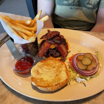 The Cheesecake Factory - Bacon-Bacon Cheeseburger* ** - American Near Me - Corpus Christi, Texas The Cheesecake Factory - Bacon-Bacon Cheeseburger* ** - American Near Me - Corpus Christi, Texas