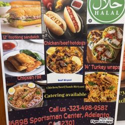 5 Points Petroleum - Available menu options