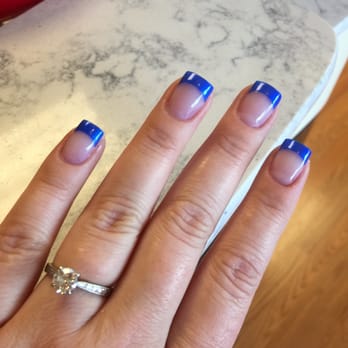 Royal Nail Spa - My blue tips! Thank you ladies!!! - Nail Salons Near Me - Kent, Washington Royal Nail Spa - My blue tips! Thank you ladies!!! - Nail Salons Near Me - Kent, Washington