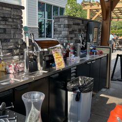 Outside bar...