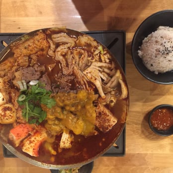 Boiling Point - Taiwanese hot pot with cheese, house special set. Super spicy. - Taiwanese Near Me - Pasadena, California