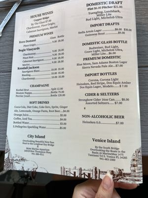 Menu photo 4 The Old Salty Dog Sarasota, FL