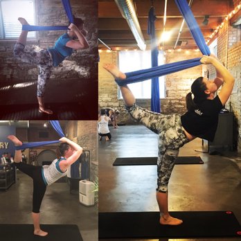 The Aviary - Dancer's pose flexibility and balance progress over a few months - Aerial Fitness Near Me - Golden Valley, Minnesota