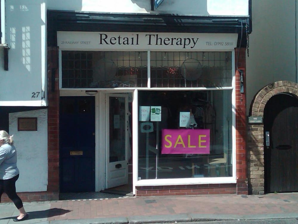 RETAIL THERAPY Updated September 2024 29 Railway Street, Hertford