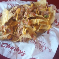 Chubby's Rib Shack - Pulled pork nachos