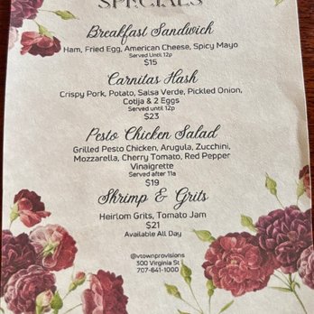 Provisions - Coffee & Tea Near Me - Vallejo, California