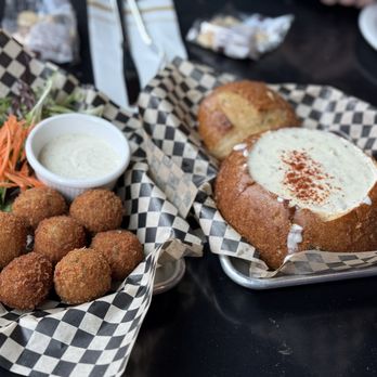 Superkim Crab House - Crab croquettes and clam chowder - Seafood Near Me - Bellevue, Washington Superkim Crab House - Crab croquettes and clam chowder - Seafood Near Me - Bellevue, Washington
