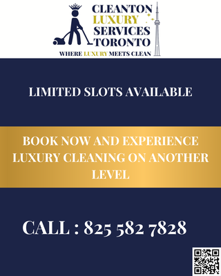Now Accepting New Clients! - Book now and experience luxury cleaning on another level!