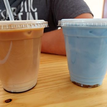 Vintage Cafe - Blue tea and mocha - Coffee & Tea Near Me - Schaumburg, Illinois Vintage Cafe - Blue tea and mocha - Coffee & Tea Near Me - Schaumburg, Illinois