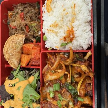 H Mart - spicy pork on rice - Grocery Near Me - Leonia, New Jersey H Mart - spicy pork on rice - Grocery Near Me - Leonia, New Jersey