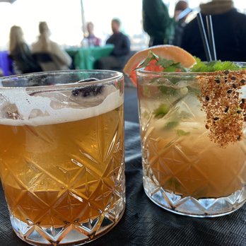 The Atlantic - The New Fashion and a "spicey" Paloma. So so so yummy! - Seafood Near Me - Virginia Beach, Virginia The Atlantic - The New Fashion and a "spicey" Paloma. So so so yummy! - Seafood Near Me - Virginia Beach, Virginia