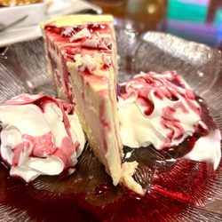 Noah's Canteen - Mango-Berry Cheesecake...light, fluffy, and soooo delicious!