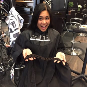 Pomp Salon - Hair donation for a good cause. - Hair Salons Near Me - Stockton, California Pomp Salon - Hair donation for a good cause. - Hair Salons Near Me - Stockton, California