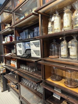 Service Bar at Middle West Spirits Distillery by null
