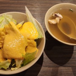 Watami Sushi & Hibachi Steakhouse - Soup and sAlad