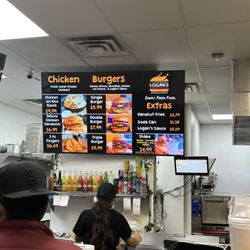 Logan's Burgers & Chicken - Menu